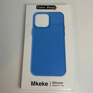 Iphone 14 Pro Max Black Silicone Magnetic Case